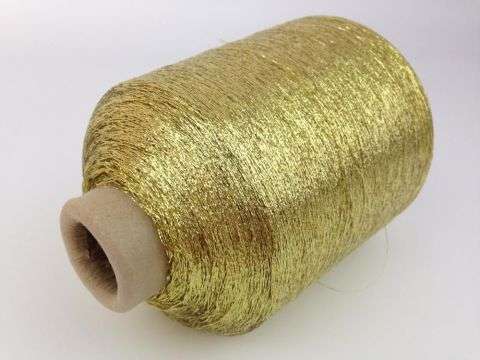 polyester-metallic-yarn-gold